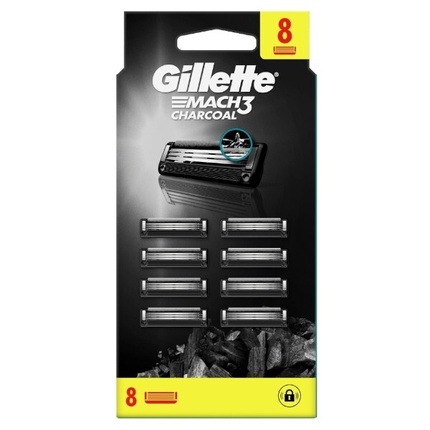 Mach3 Charcoal 8 tk Mach3 Charcoal Nahahooldustoode