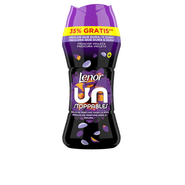UNSTOPPABLES fabric softener pearls violet freshness 270 g Lenor Unstoppables Softener