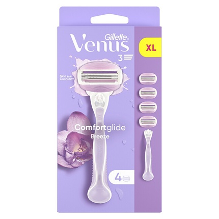 Venus Comfortglide Breeze - Holicí strojek + 4 hlavice Venus Comfortglide Breeze Nahahooldustoode