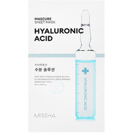 Missha Mascure Hyaluronic Acid Sheet Mask 27 ml Mascure Hyaluronic Acid Sheet