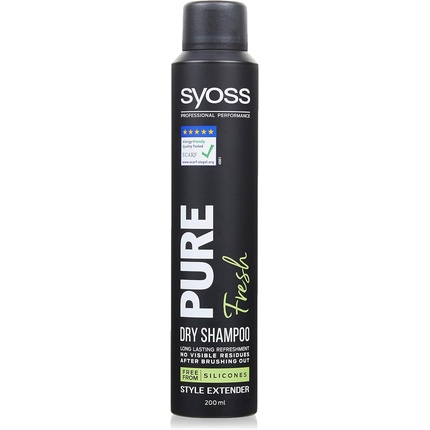 Dry Shampoo Pure Fresh (Dry Shampoo) 200 ml Syoss Šampoon