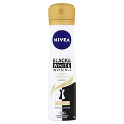 Nivea Anti-Spray Spray Black & White (Invisible Silk y Smooth) 150 ml Nivea Silk y Smooth sprei