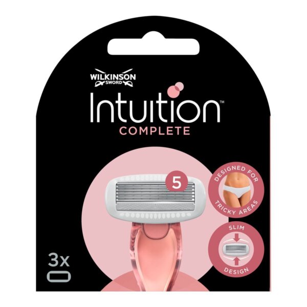Wilkinson Sword Intuition Complete (3 tk) – Spare head Wilkinson Sword Intuition Complete (3 tk) – Spare head