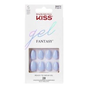 KISS Gel Fantasy Day 1 Blue 28 ks )