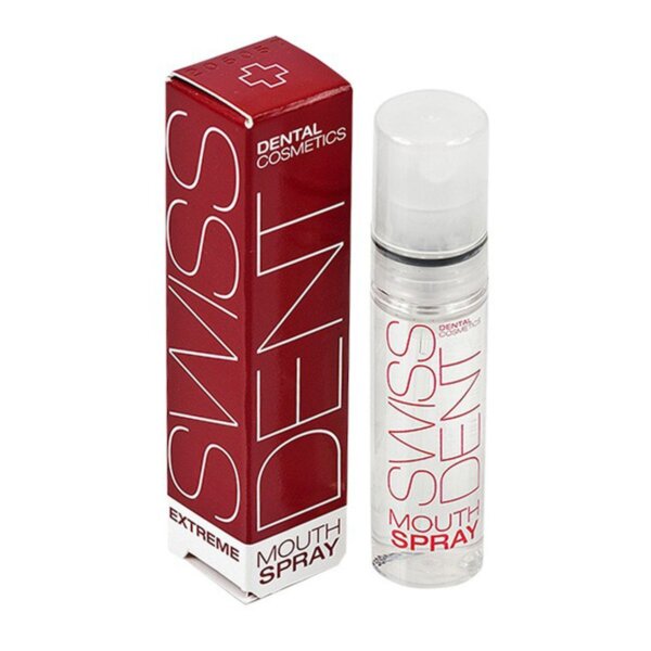 Swissdent Extreme Mouth Spray – Oral Spray for shiny white teeth 9 ml Swissdent Extreme Mouth Spray – Oral Spray for shiny white teeth 9 ml