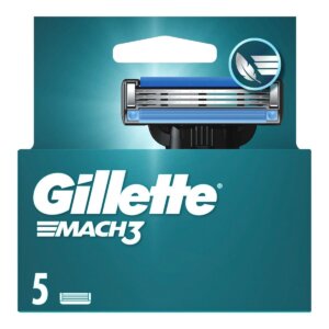 Gillette Mach3 – Spare heads 5 tk
