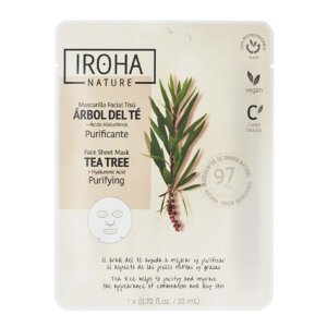 Iroha Tea Tree Purifying Face Sheet Mask 20 ml