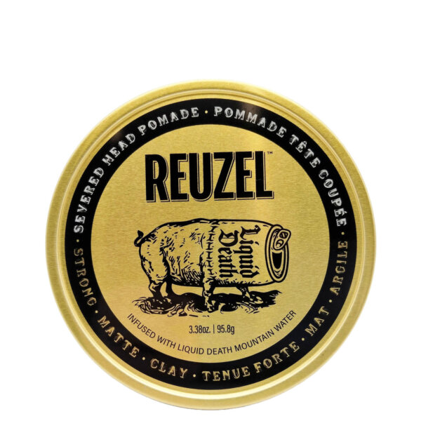 Reuzel Severed Head Clay Pomade -Clay pomade for strong strengthening and a matte look 95.8 g Reuzel Severed Head Clay Pomade -Clay pomade for strong strengthening and a matte look 95.8 g