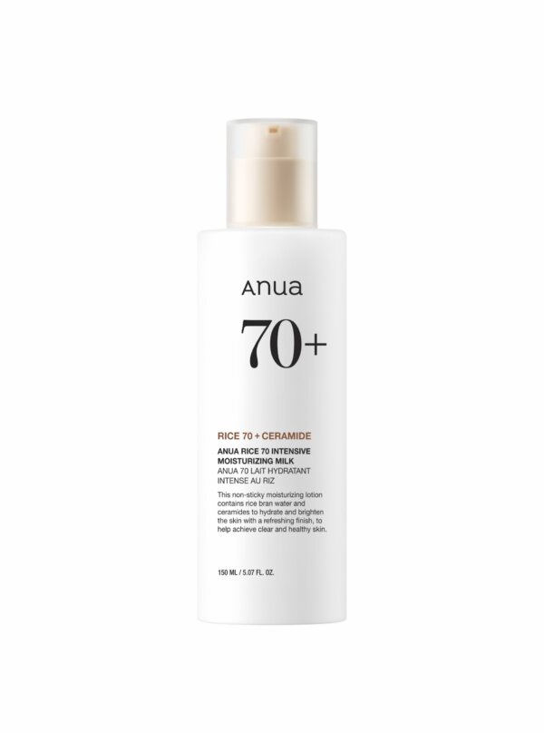 em-8809640738999-0 Anua Rice 70 + Ceramide Intensive Moisturizing Milk 150 ml