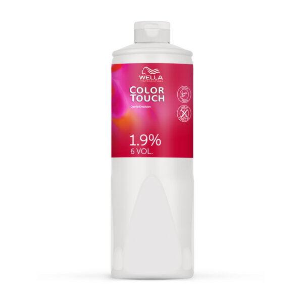 Wella Professional Color Touch 1.9% 6 Vol. Gentle Emulsion – Activating emulsion for hair colors 1000 ml Wella Professional Color Touch 1.9% 6 Vol. Gentle Emulsion – Activating emulsion for hair colors 1000 ml
